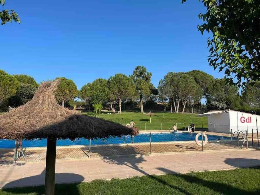 Graja de Iniesta Agradable Casa Con Chimenea Interior Y Barbacoa.ヴィラ エクステリア 写真
