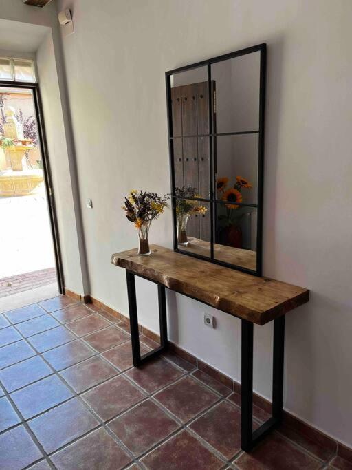Graja de Iniesta Agradable Casa Con Chimenea Interior Y Barbacoa.ヴィラ エクステリア 写真